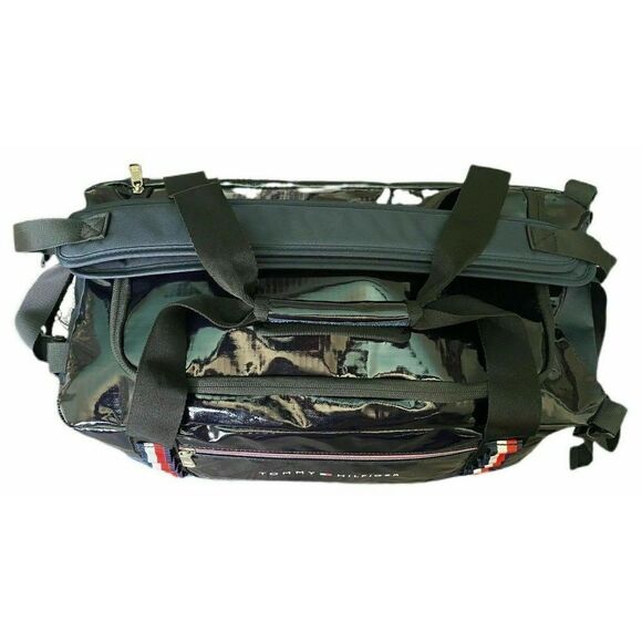 Tommy Hilfiger Travel Duffle Bag / Backpack Navy Blue Carry On $148 - Picture 5 of 12